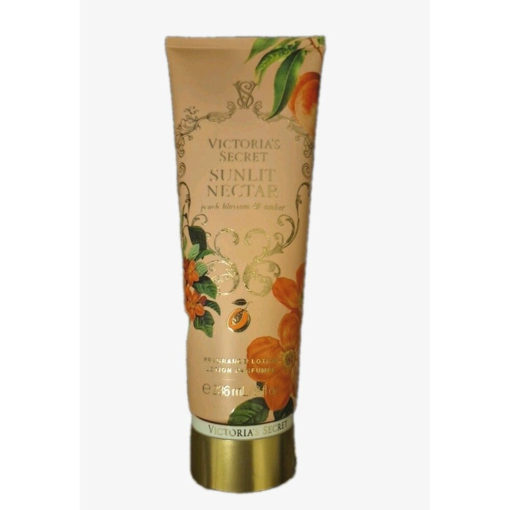 VICTORIA’S SECRET SUNLIT NECTAR FRAGRANCE BODY LOTION CREAM 8 oz New